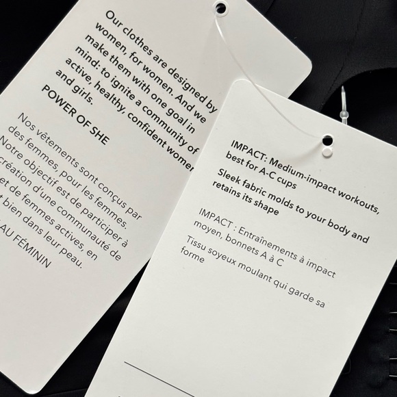 ATHLETA Empower II Train Black Front Zip Sports Bra--S - Picture 13 of 16